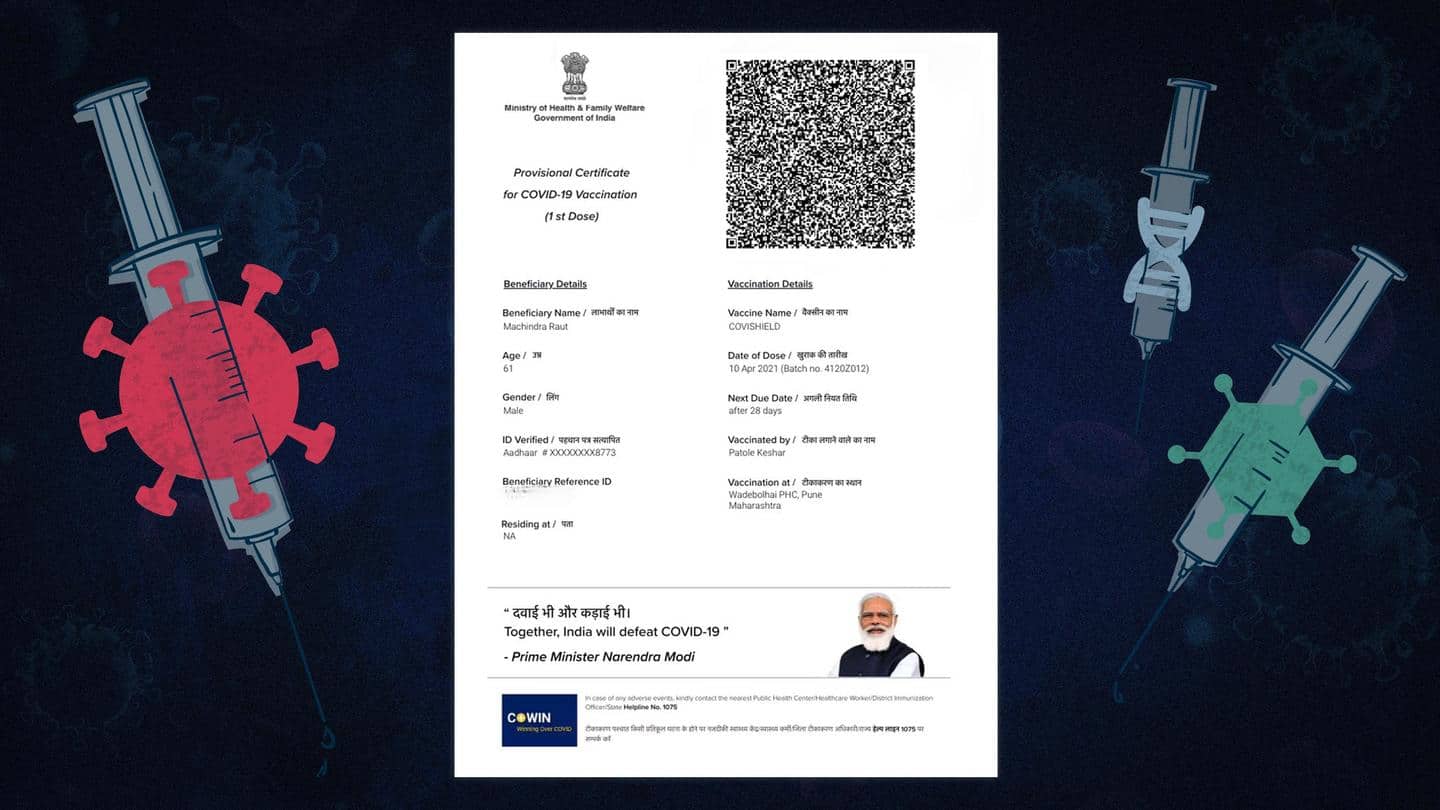 Here's how you can download your COVID-19 vaccination certificate
