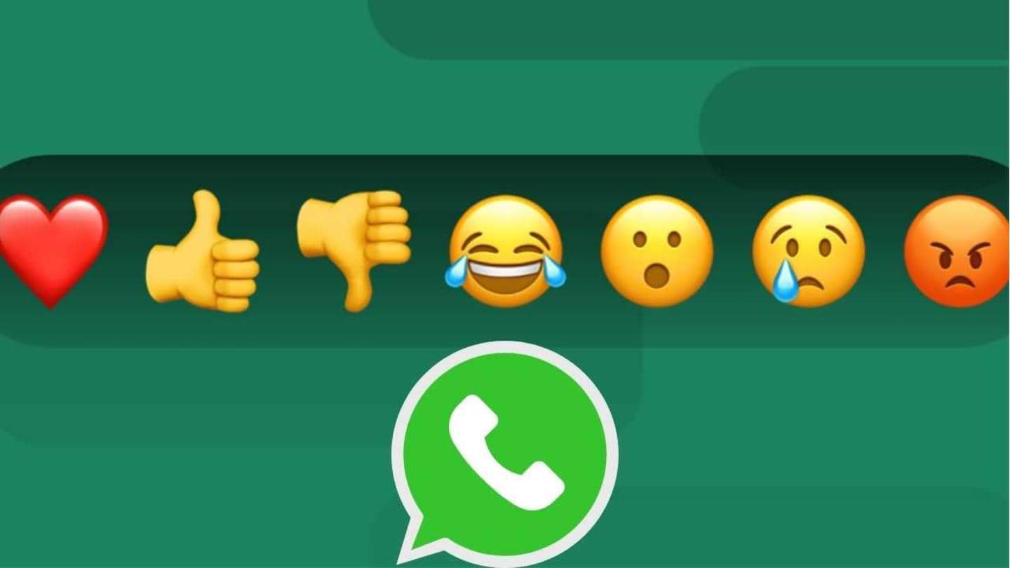 Facebook's emoji reactions and notifications spotted trickling down to WhatsApp