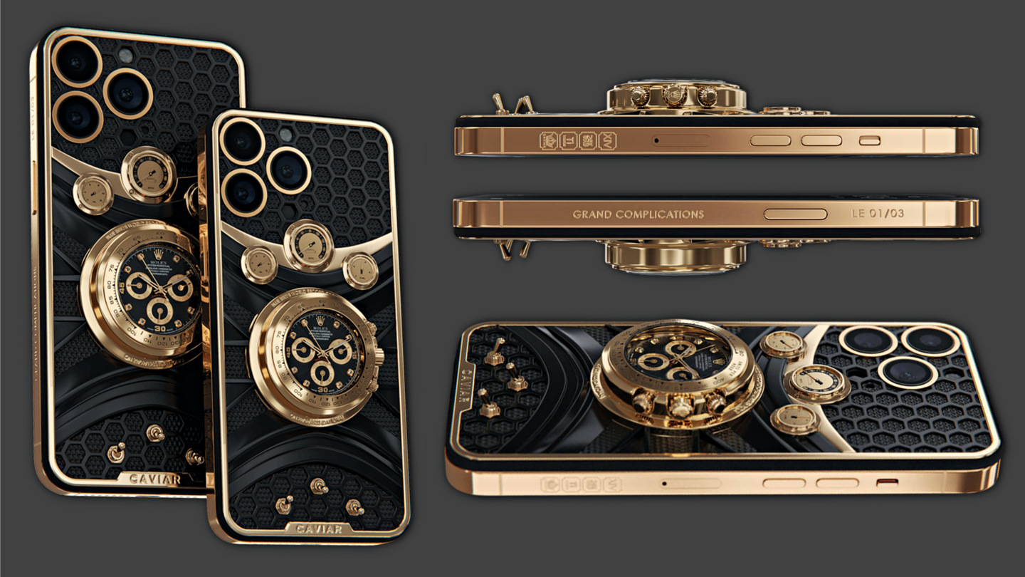 Caviar's iPhone with built-in Rolex Daytona costs Rs. 1.1 crore