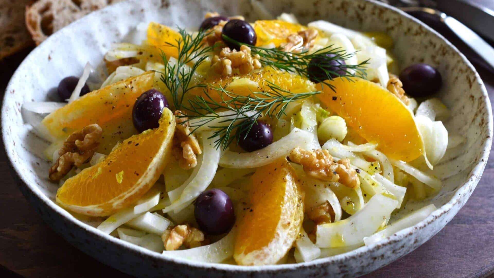 You must try fennel-walnut combo today! 