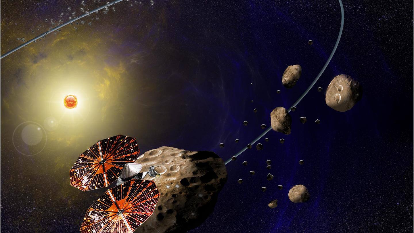 Lucy will study Trojan asteroid clusters near Jupiter Lucy will study Trojan asteroid clusters near Jupiter