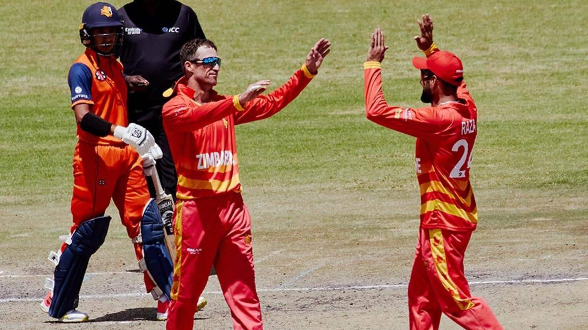 All-rounder Sean Williams' three-fer hands advantage to Zimbabwe against Netherlands