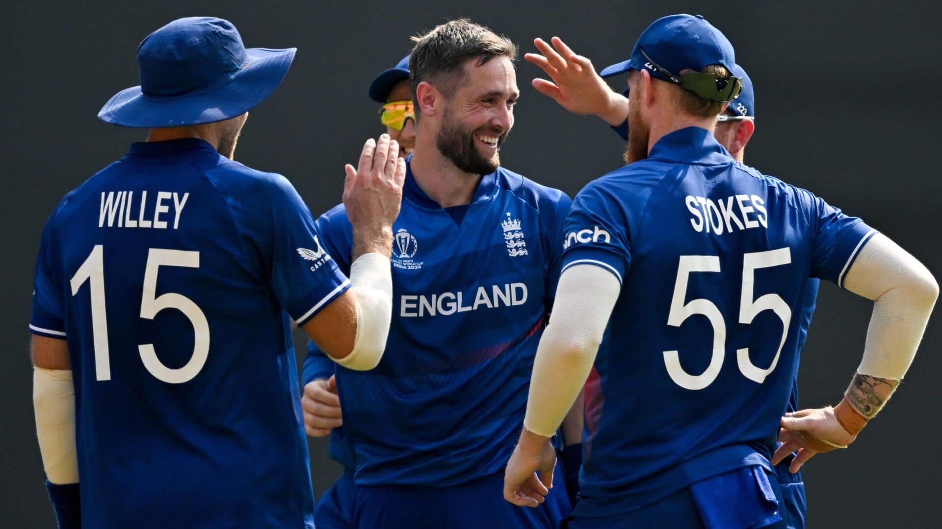 Chris Woakes registers his best ODI World Cup figures: Stats