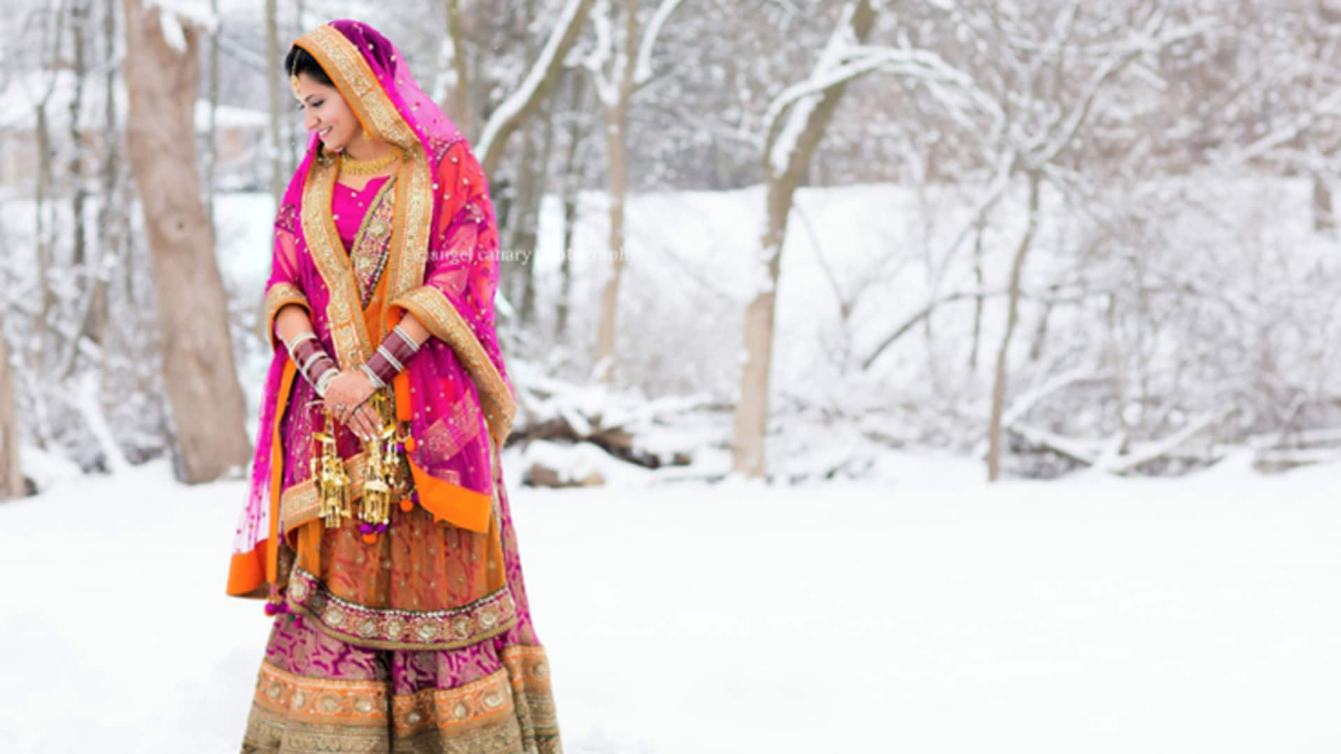 Winter wedding wonders: From luxurious fabrics to sparkling accessories