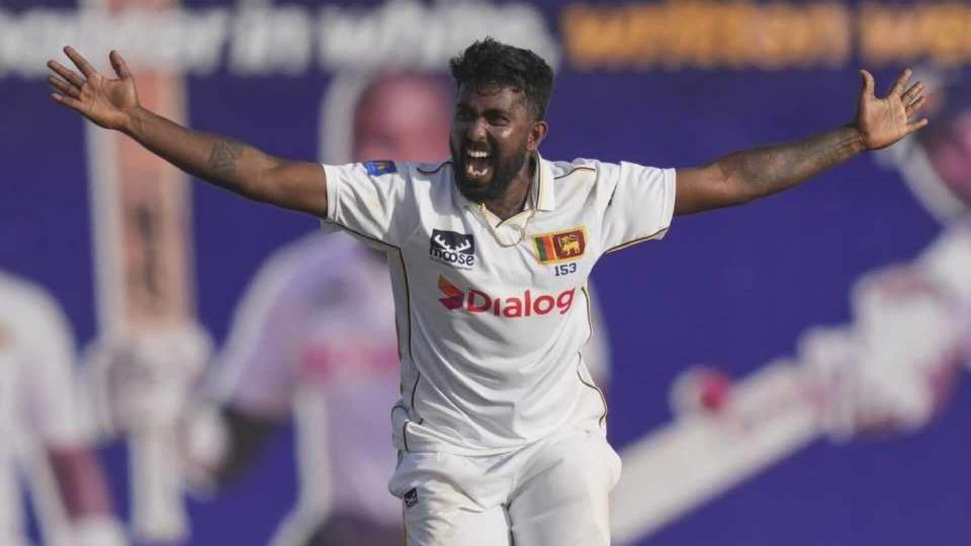 1st Test: SL's Asitha Fernando takes four-fer against Bangladesh 1st Test: SL's Asitha Fernando takes four-fer against Bangladesh