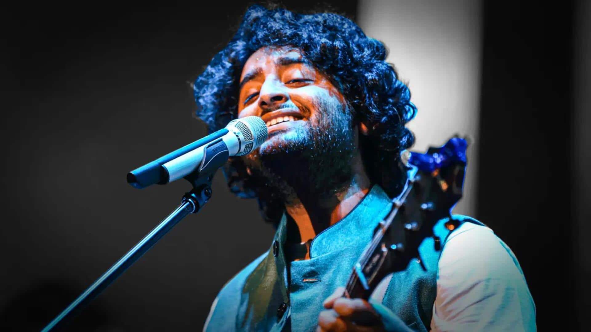Arijit Singh sets directorial debut with big-budget jungle epic: Report Arijit Singh sets directorial debut with big-budget jungle epic: Report