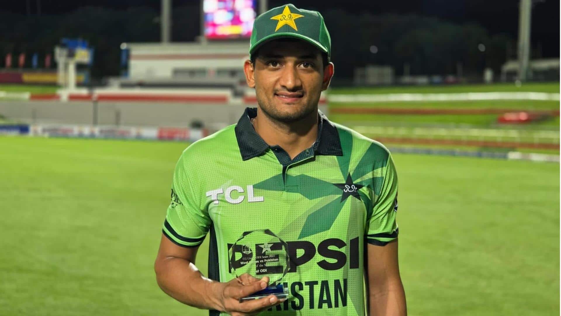 Hasan Nawaz reveals Rizwan's message following half-century on ODI debut Hasan Nawaz reveals Rizwan's message following half-century on ODI debut