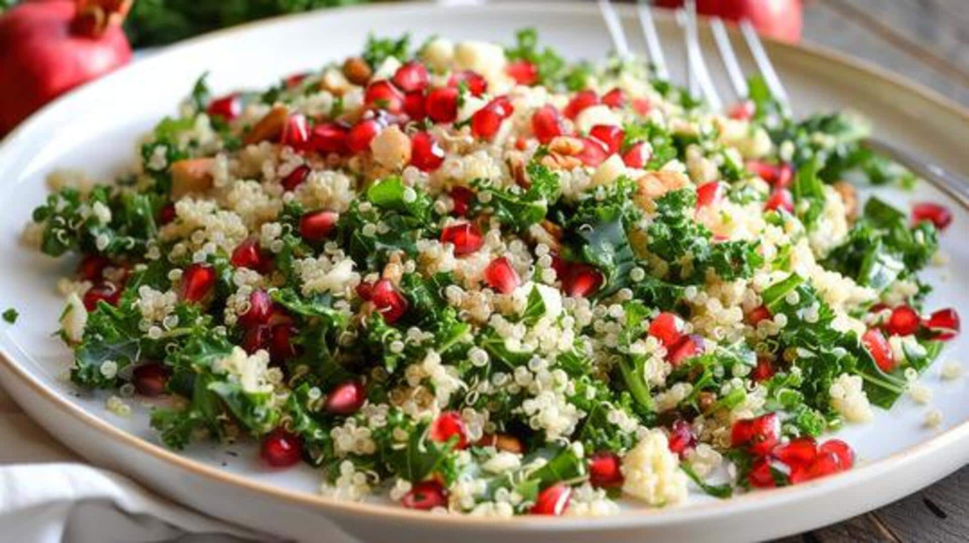 How to make a delicious pomegranate walnut salad