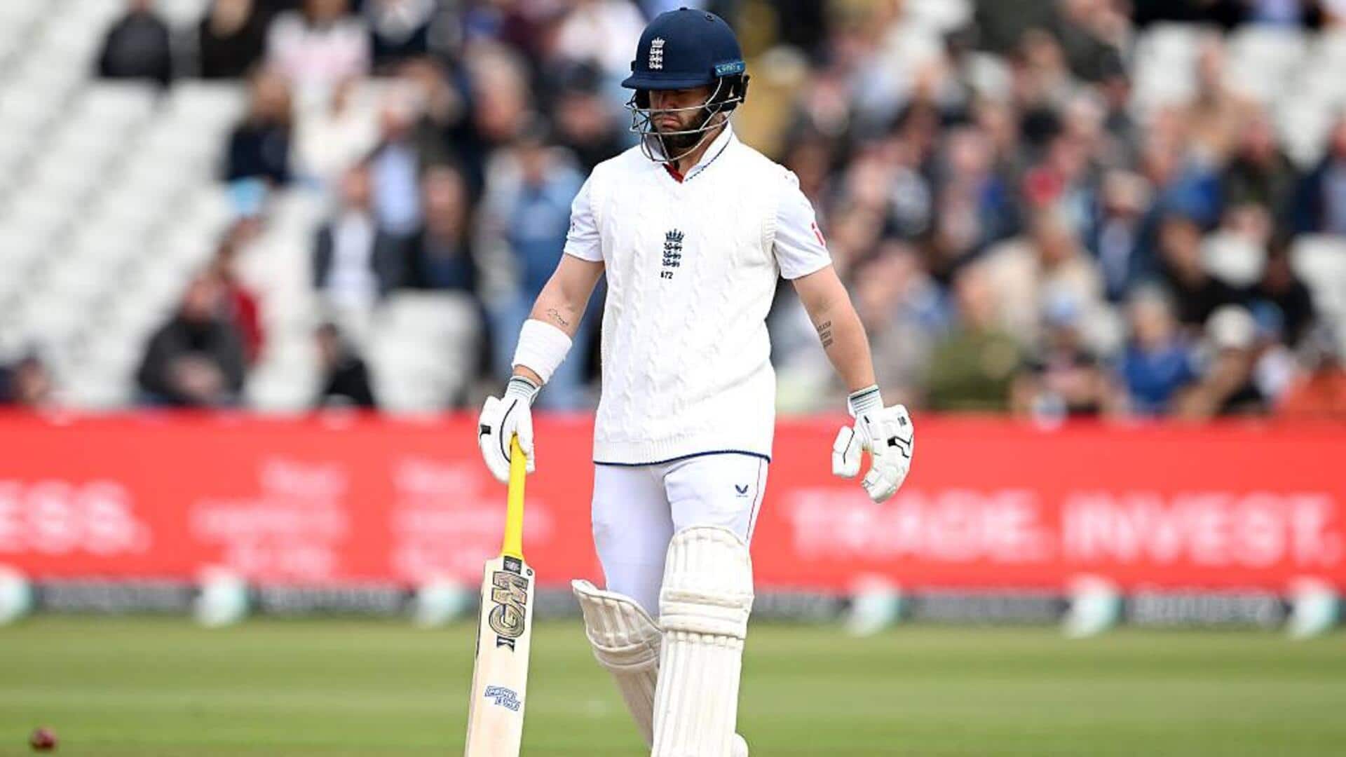 England's Ben Duckett registers his 7th duck in Tests: Stats