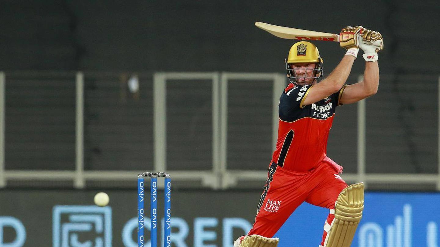 ABD hits fifty, contributes to RCB's total ABD hits fifty, contributes to RCB's total