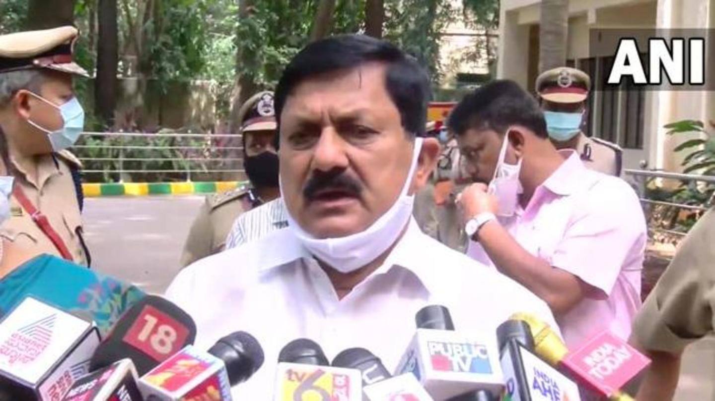 Earlier, state Home Minister's comments had sparked anger Earlier, state Home Minister's comments had sparked anger