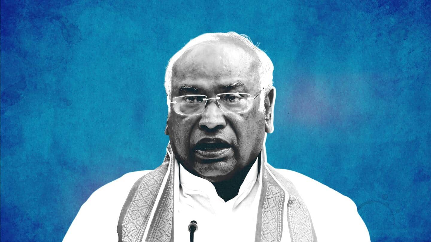 Kharge brings up Vajpayee after his remarks on Modi expunged
