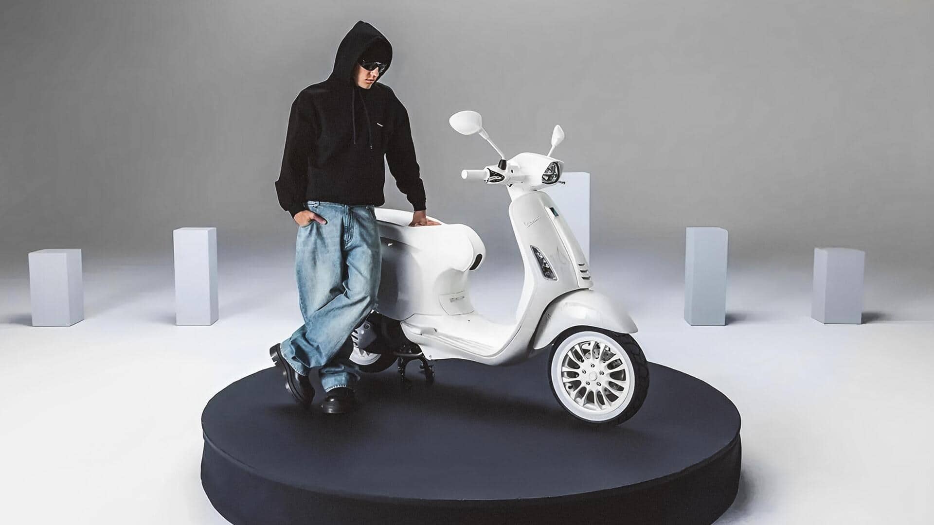 Vespa Justin Bieber scooter debuts in India at Rs. 6.5L