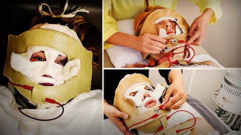 Safety behind 'Hannibal Lecter facial' sending current into your face