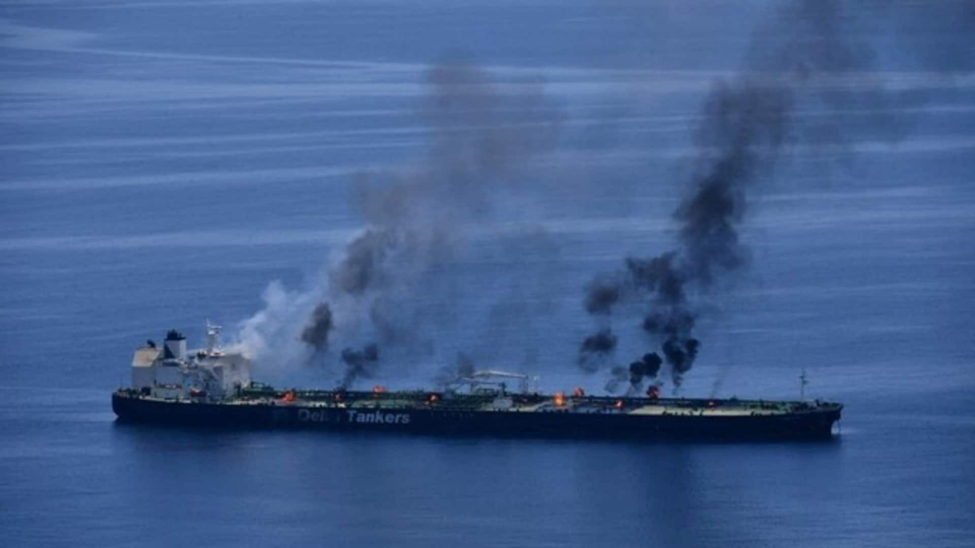 Watch: Houthis capture oil tanker; detonate explosives on ship