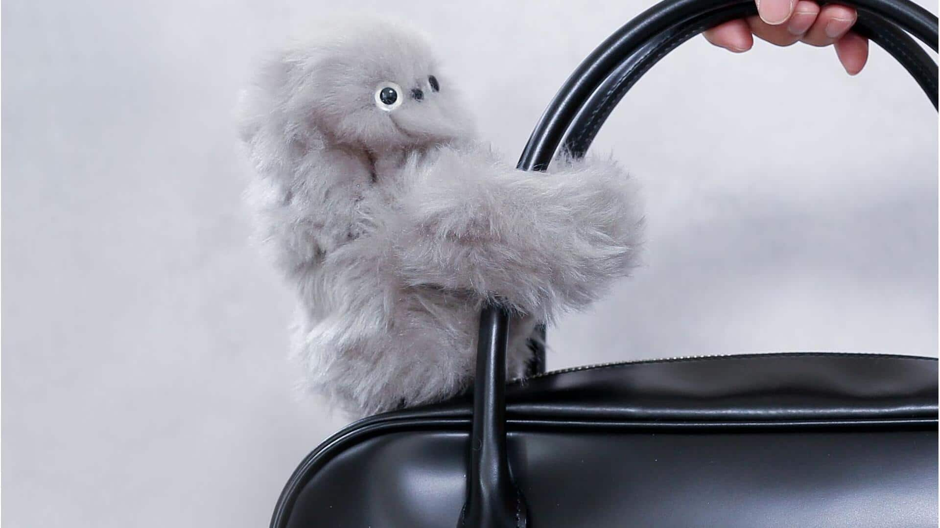 Meet 'Mirumi,' furry companion bot that mimicks a shy baby