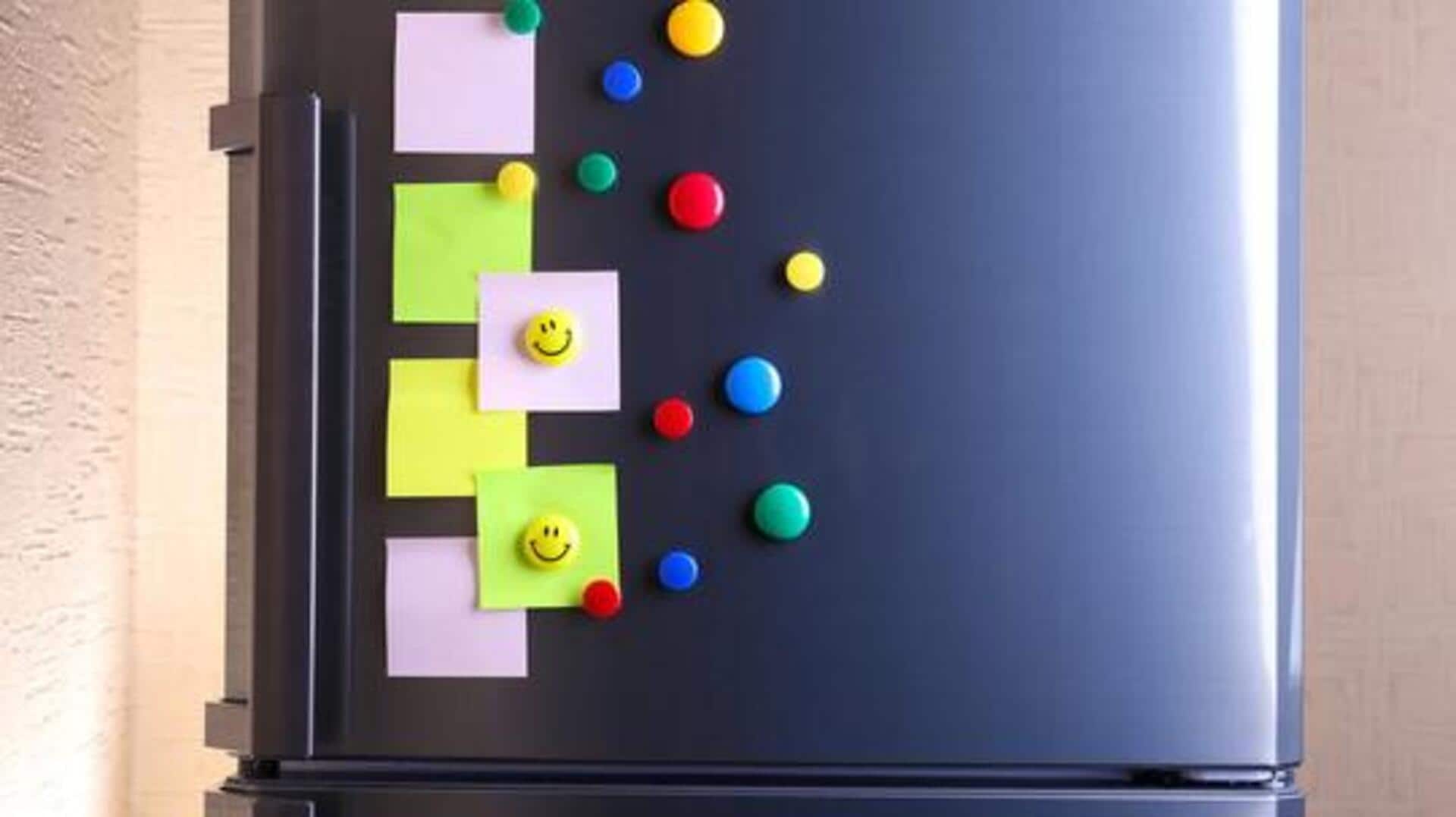 Boring fridge? Try these fun textile magnets 