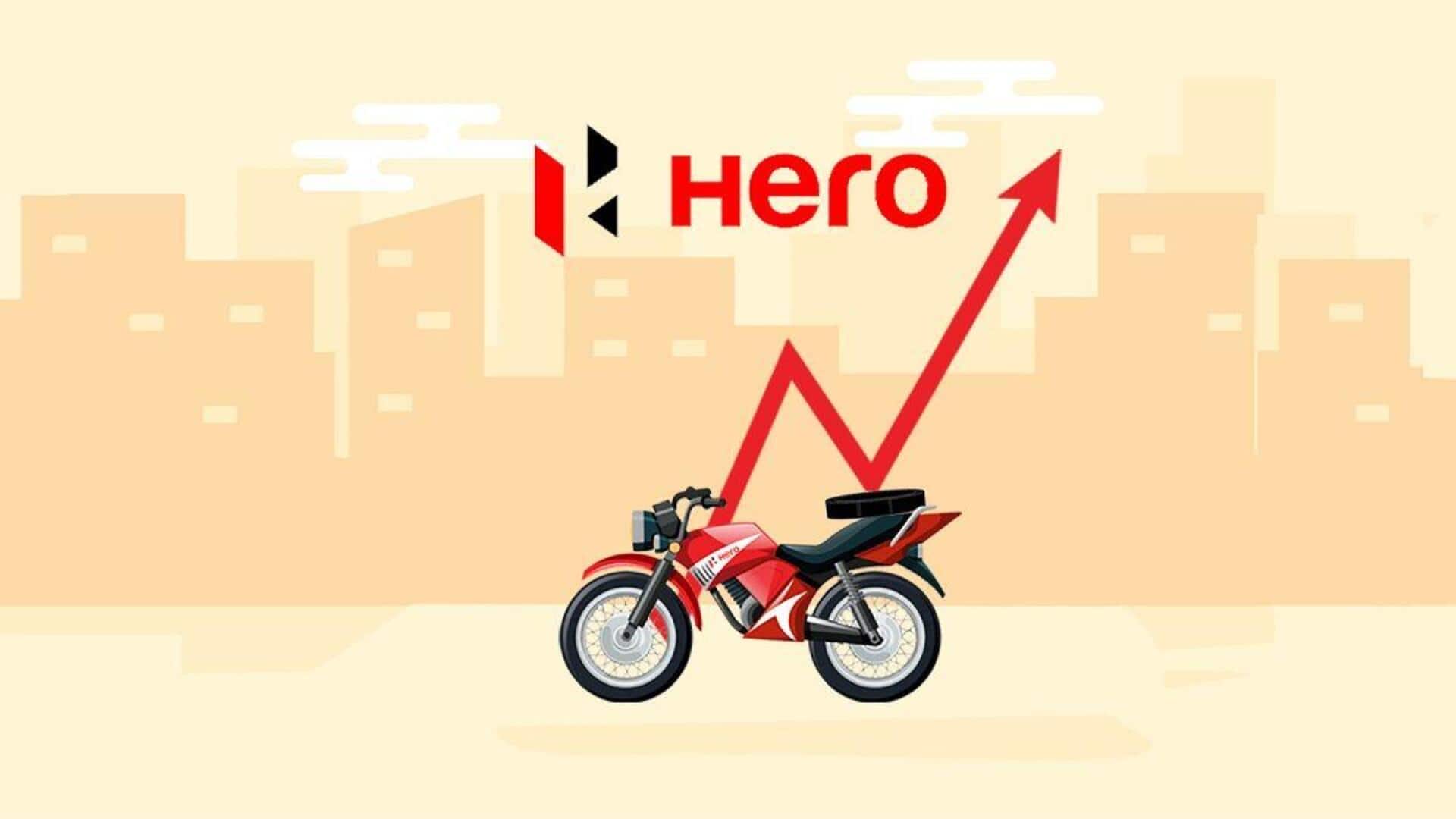 Hero MotoCorp's market valuation crosses ₹1 lakh crore 