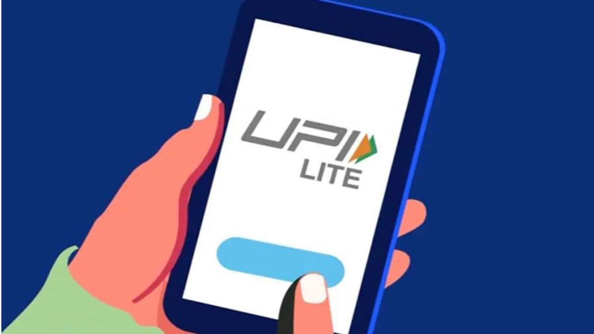 Per transaction limit for UPI Lite hiked to ₹1,000