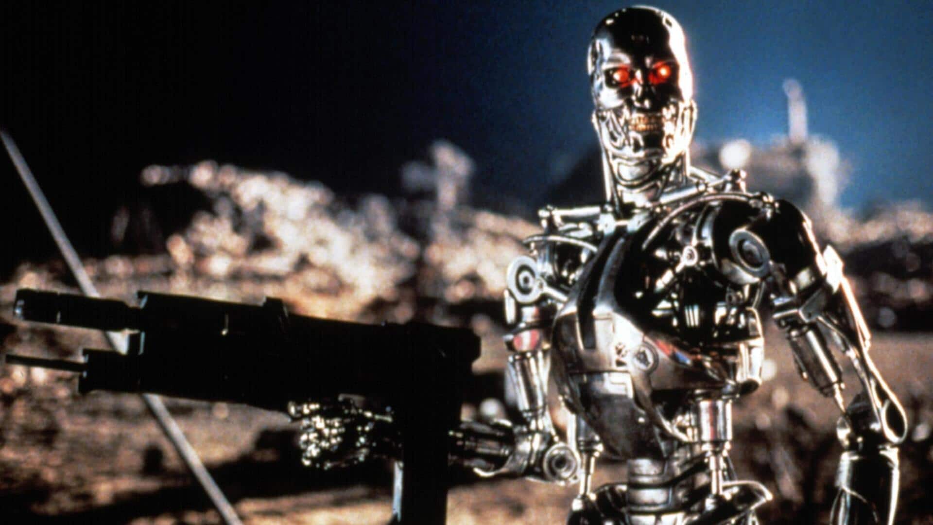 James Cameron warns of 'Terminator'-style apocalypse due to AI James Cameron warns of 'Terminator'-style apocalypse due to AI