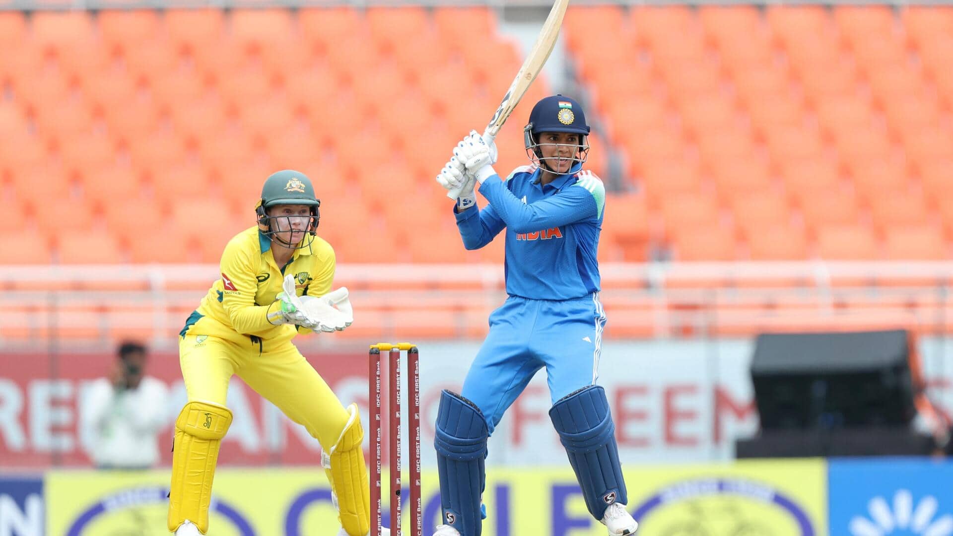 Smriti Mandhana completes 2,000 WODI runs on home soil: Stats 