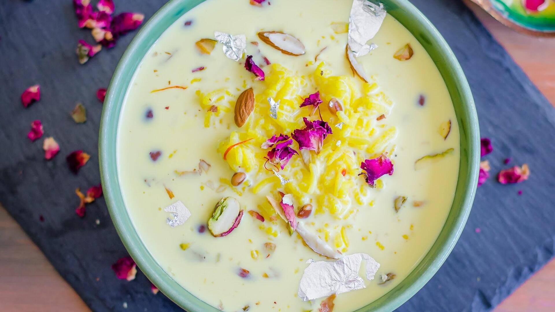 Rose petal + saffron: 5 must-try dishes