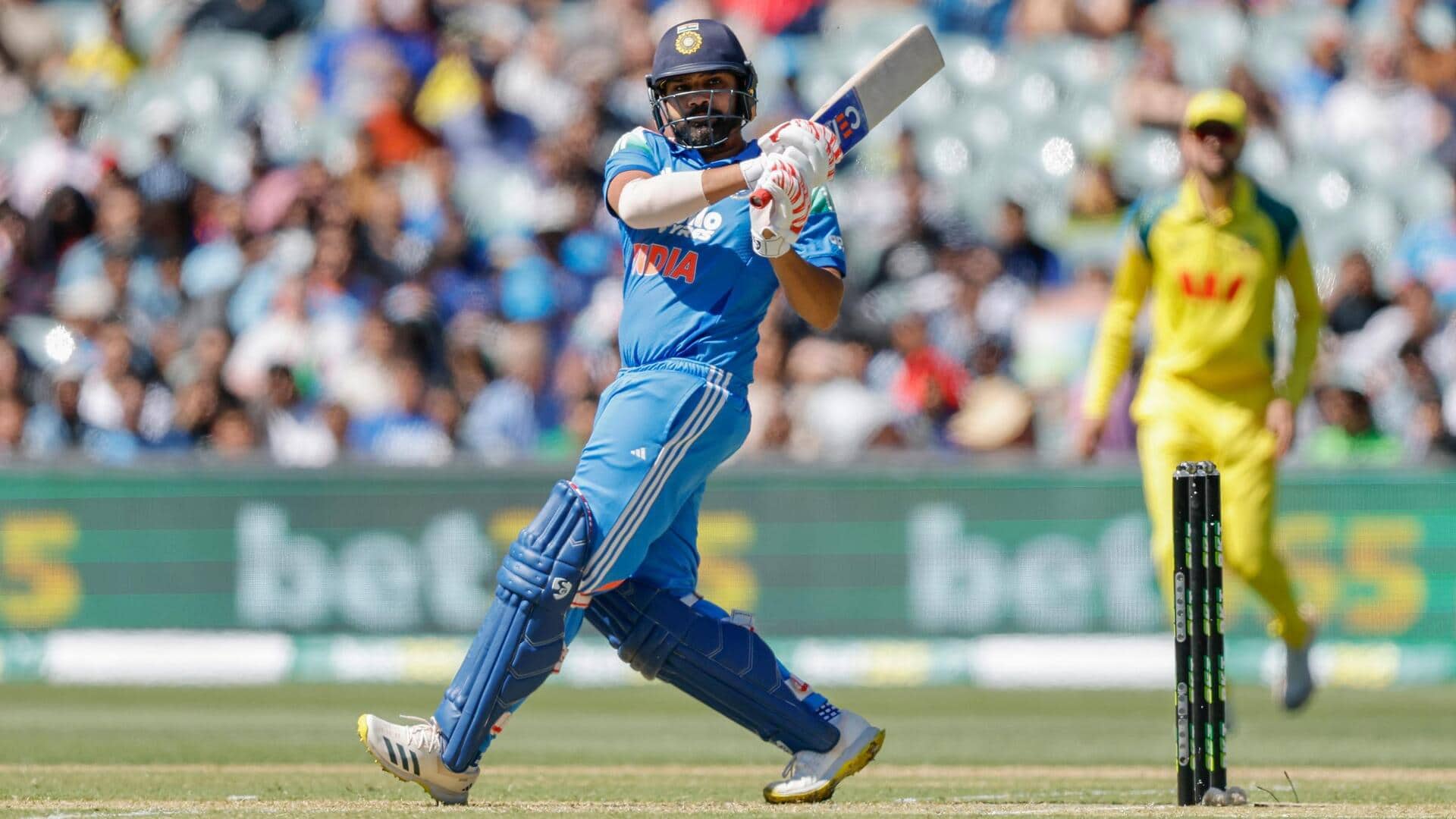 Rohit Sharma sets records with 73 against Australia in Adelaide Rohit Sharma sets records with 73 against Australia in Adelaide
