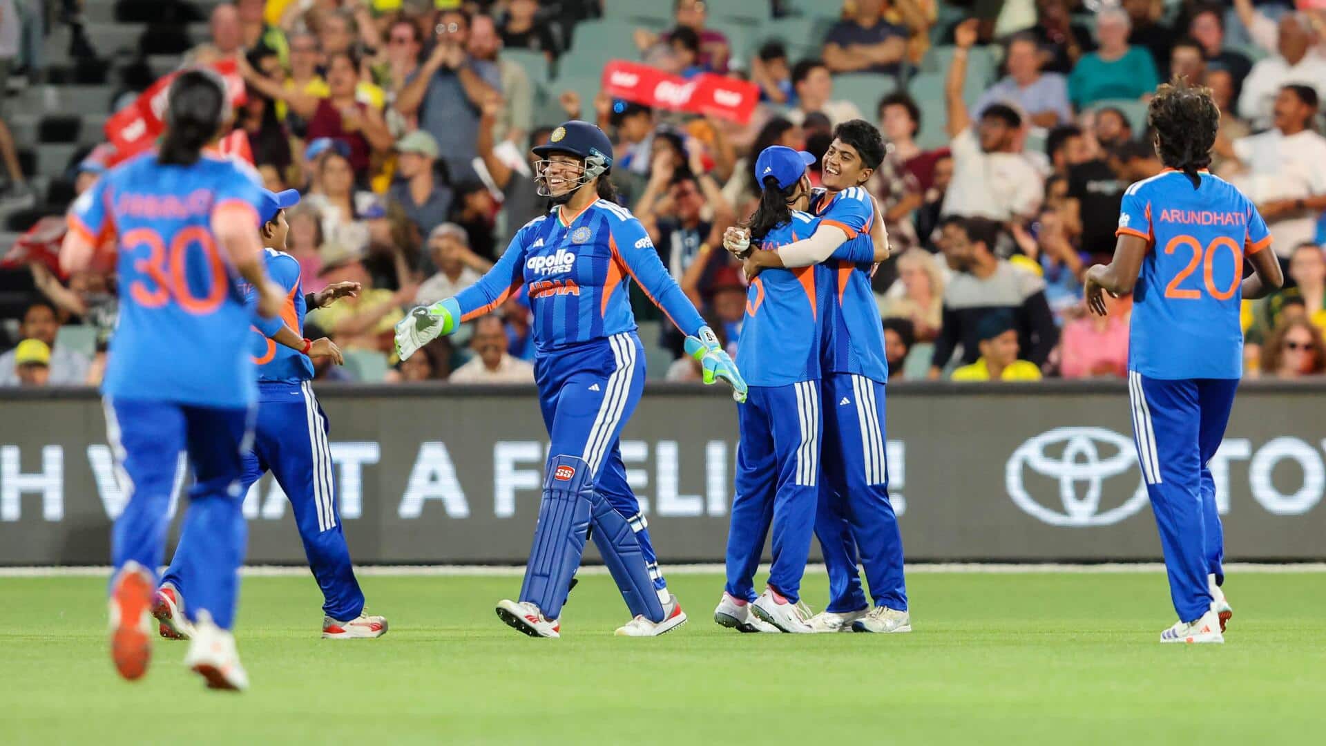 All-round India script historic WT20I series triumph versus Australia