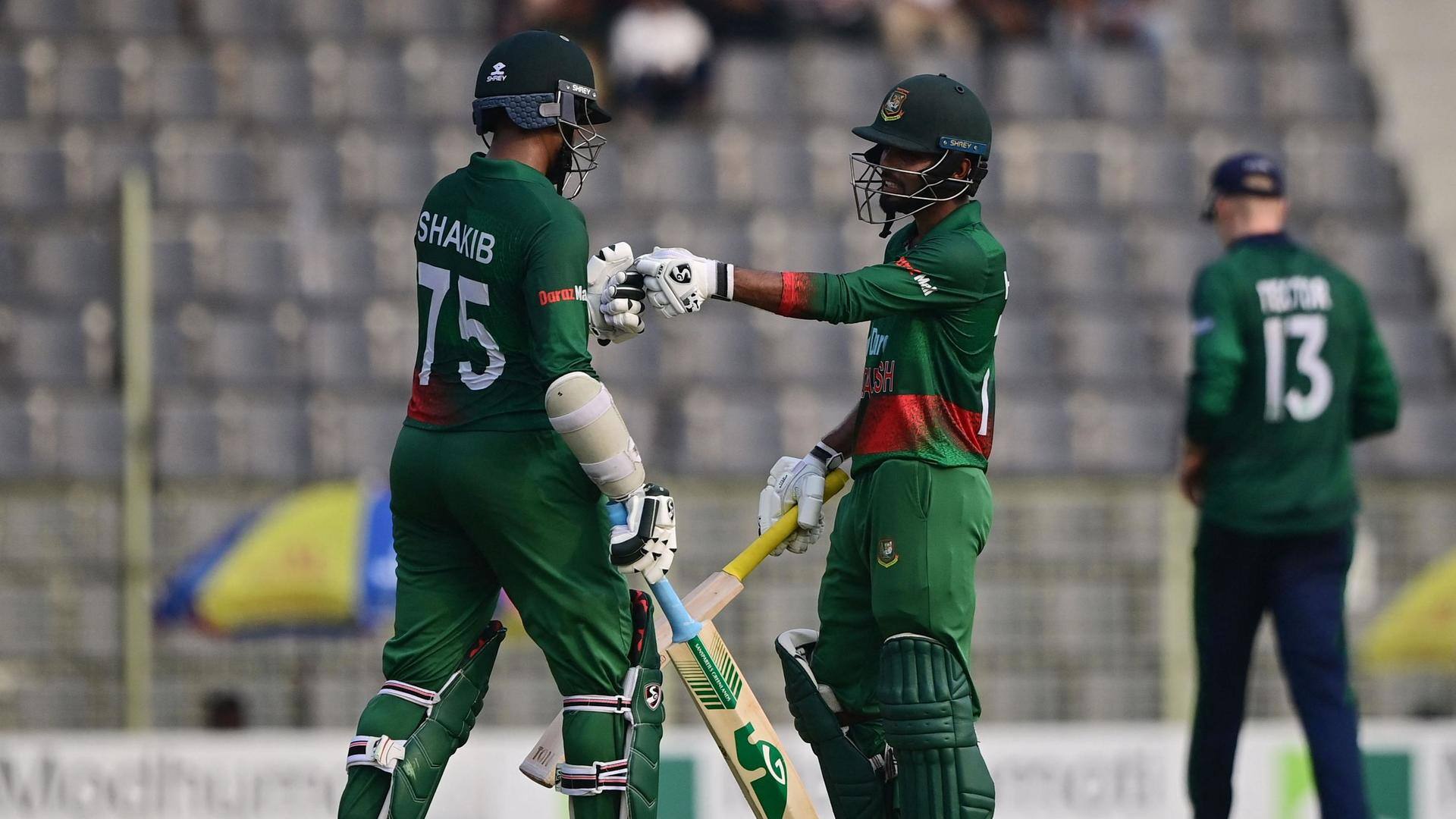 All-round Bangladesh overcome Ireland in 1st ODI: Key stats