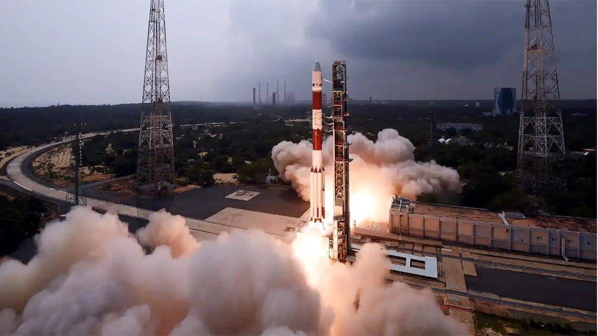 ISRO's PSLV-C55 mission takes off with 2 Singaporean satellites