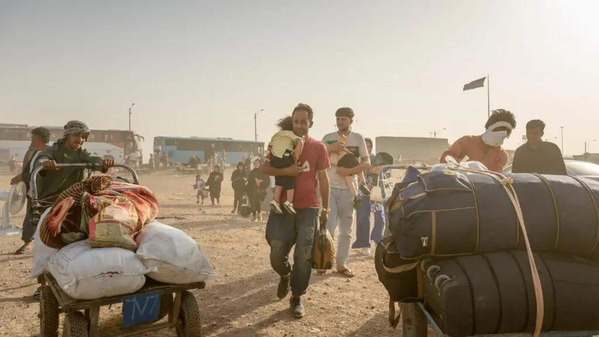 Over half million Afghans expelled from Iran in 16 days Over half million Afghans expelled from Iran in 16 days