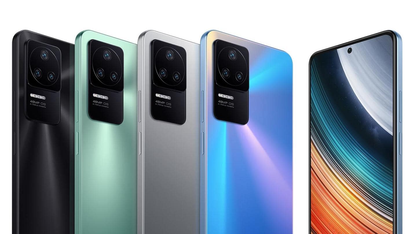 Poco F4 5G with 120Hz AMOLED Display, 64MP OIS Camera Launched in