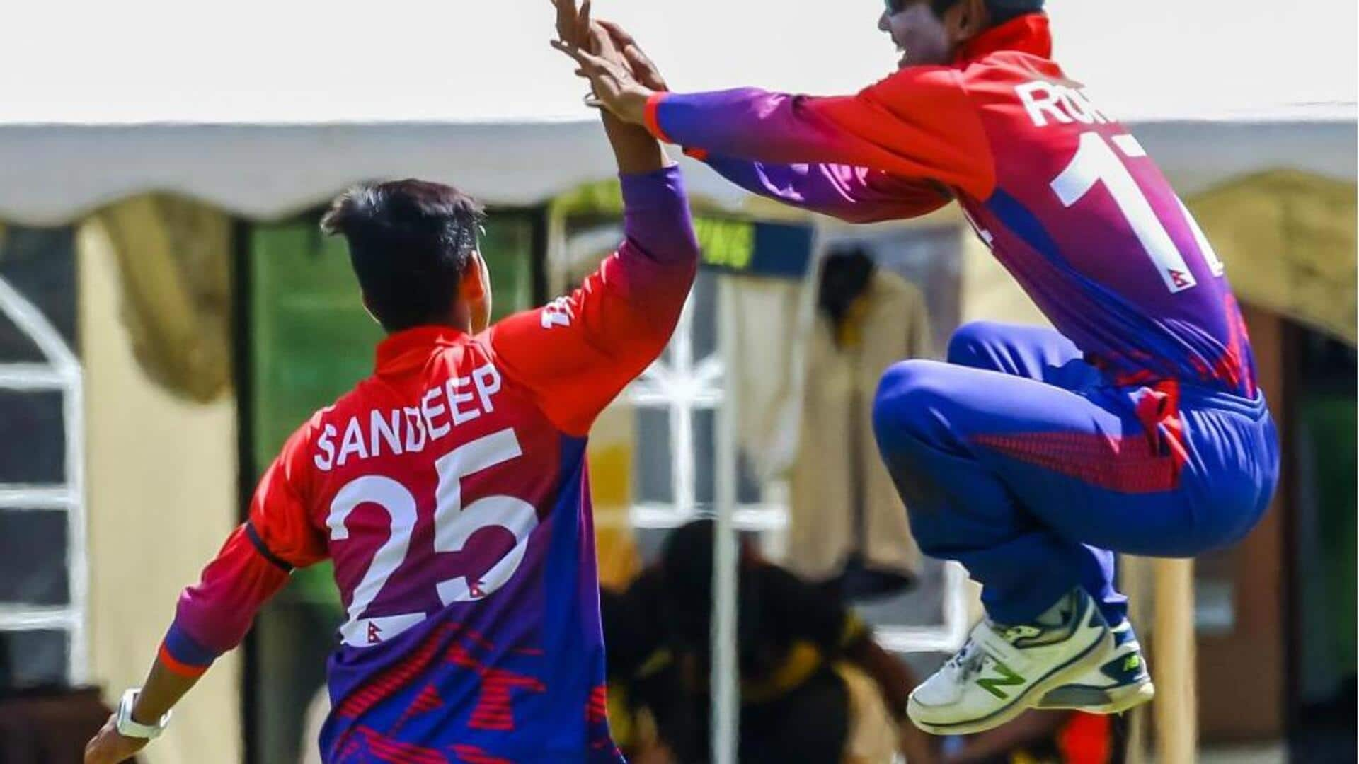 Sandeep Lamichhane becomes second-fastest bowler to 100 T20I wickets: Stats