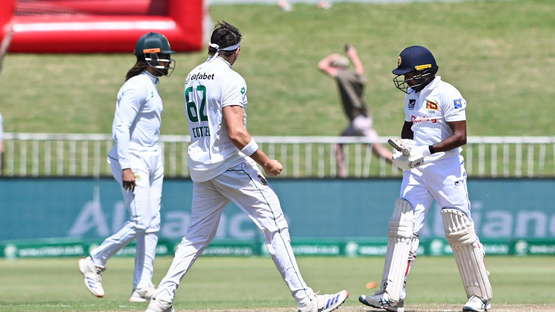 Durban Test: South Africa dismiss Sri Lanka for 42 runs