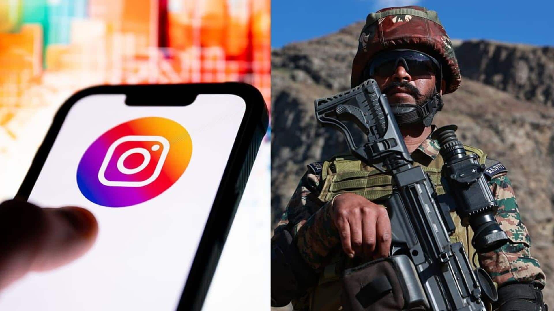 Indian Army personnel can now use Instagram, WhatsApp
