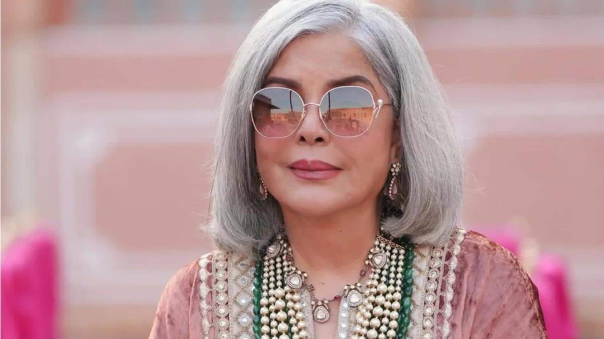 Zeenat Aman 'proud' of female representation on film sets