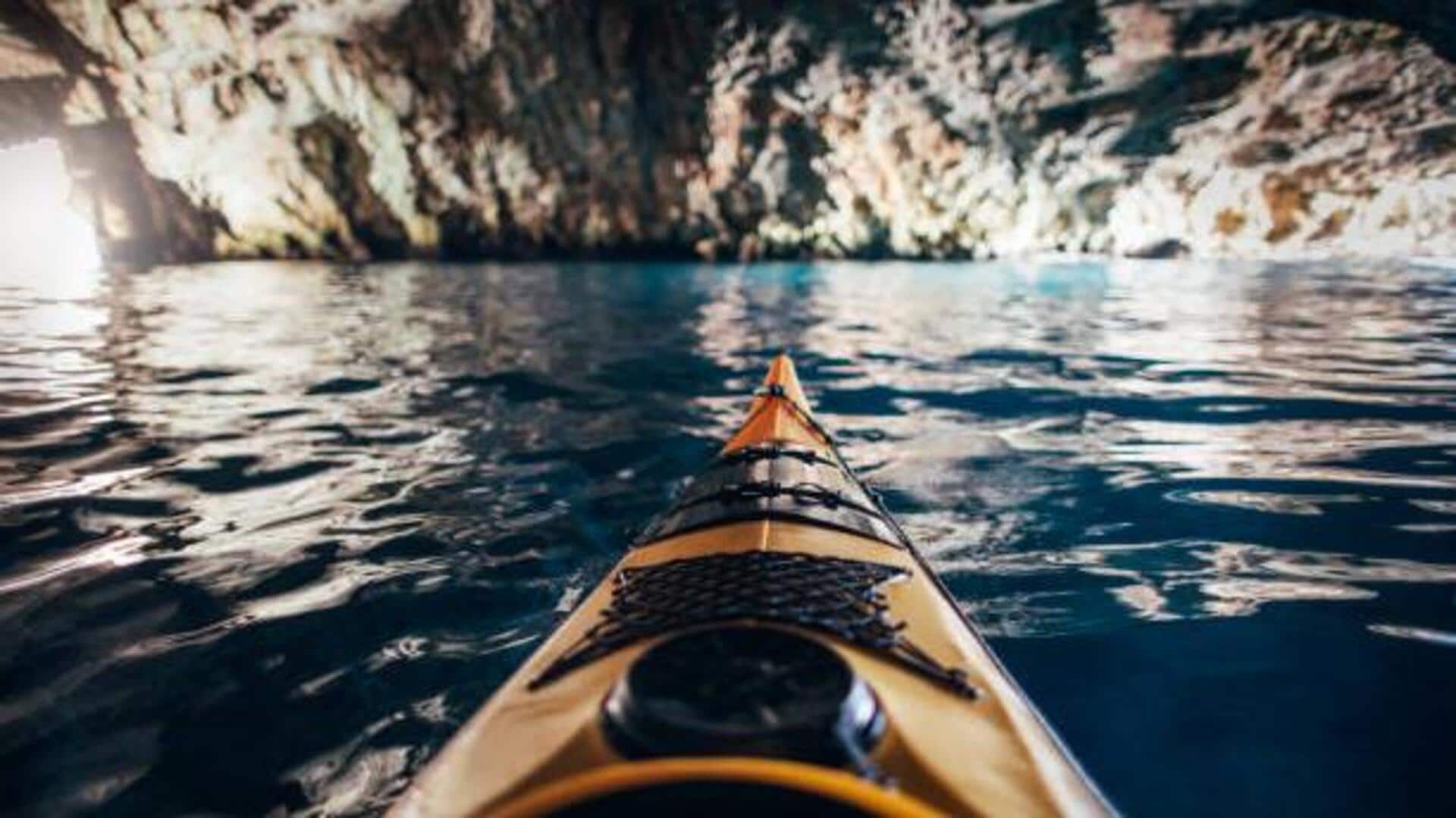 Ever tried cave kayaking?