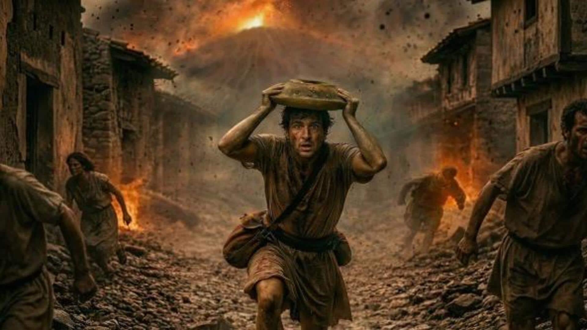 AI recreates face of  volcanic eruption victim at Pompeii