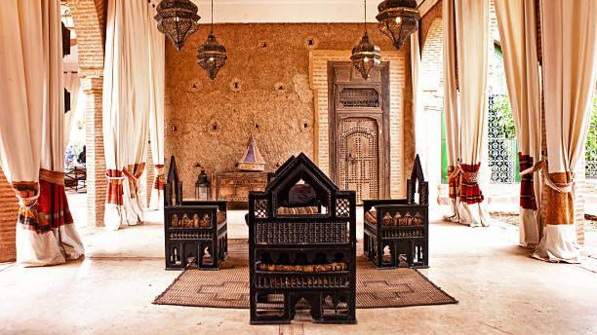 Moroccan + Arabesque: An elegant decor match