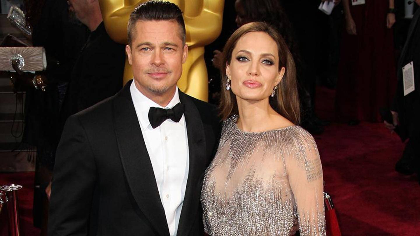 They met on the sets of 'Mr. & Mrs. Smith' They met on the sets of 'Mr. & Mrs. Smith'