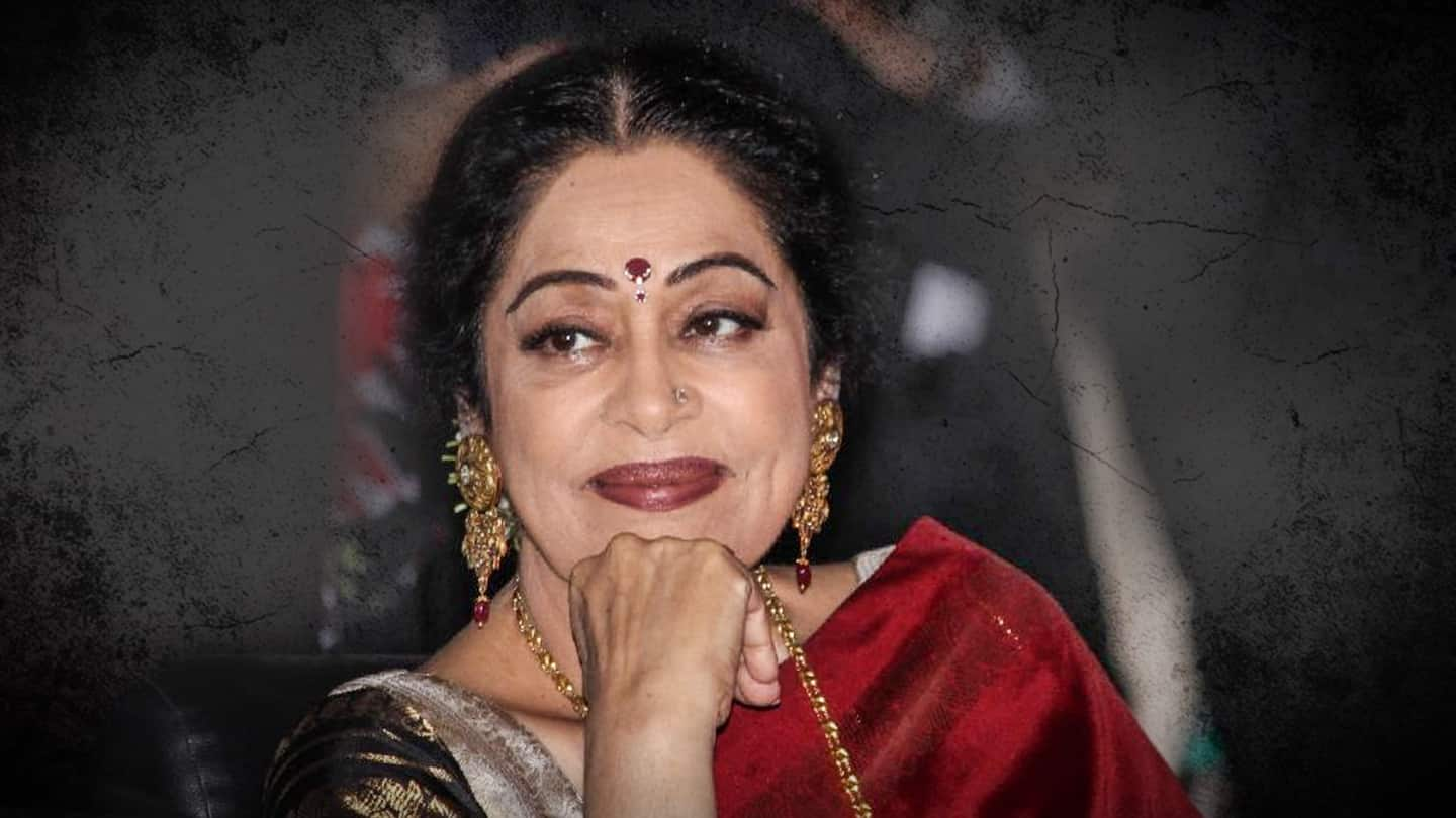 BJP leader and actress Kirron Kher suffering from blood cancer