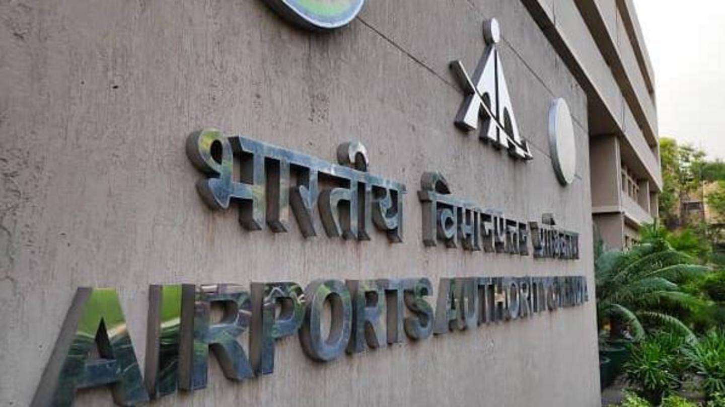 Chairman of Airports Authority of India to review progress Chairman of Airports Authority of India to review progress