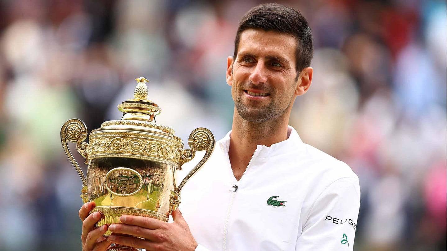 Decoding the numbers of Novak Djokovic at Wimbledon