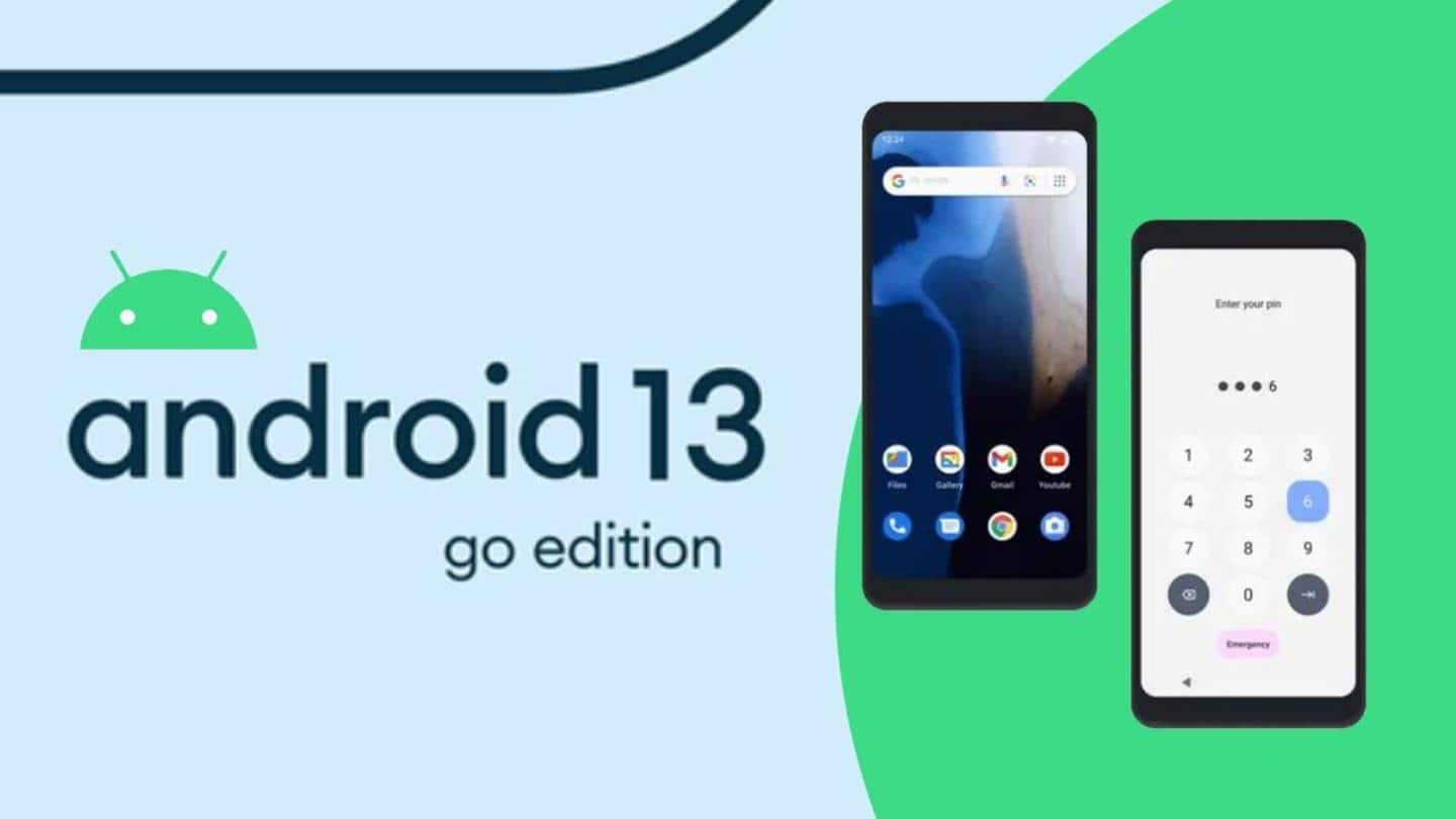 Google introduces Android 13 (Go Edition) with Material You
