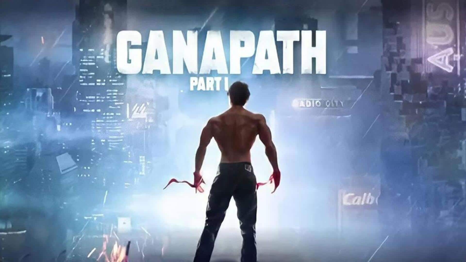 Tiger Shroff is about rage and anger in 'Ganapath' poster