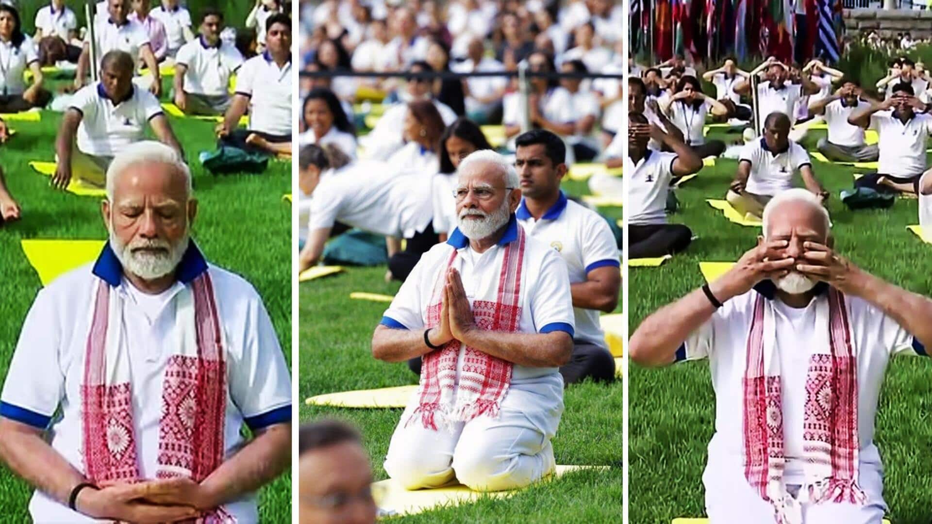 PM Modi's 'yoga economy' message in 'land of sadhana' Srinagar