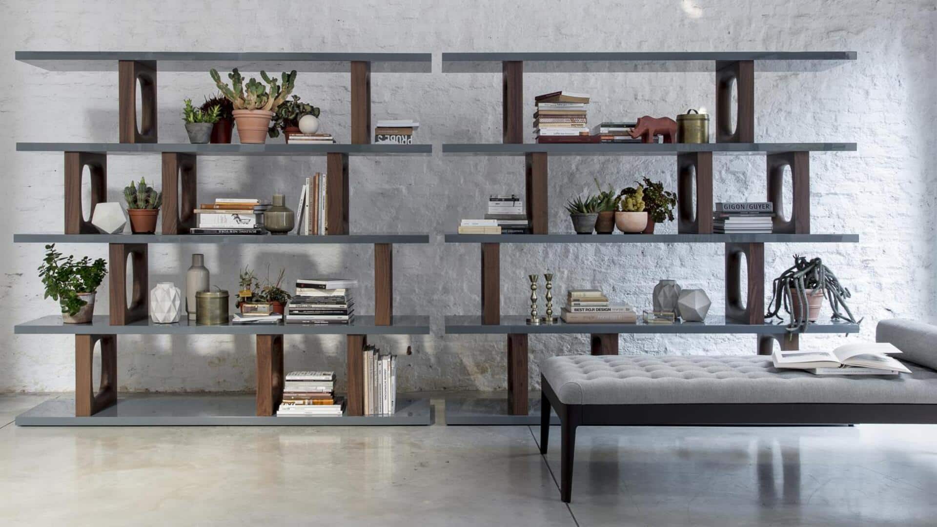 Tips to design bookcases and make them your statement pieces