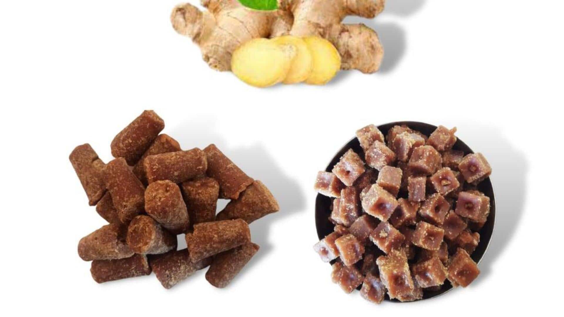 How to use jaggery and ginger in cooking