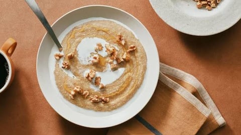 Healthy and filling: Amaranth and date porridge