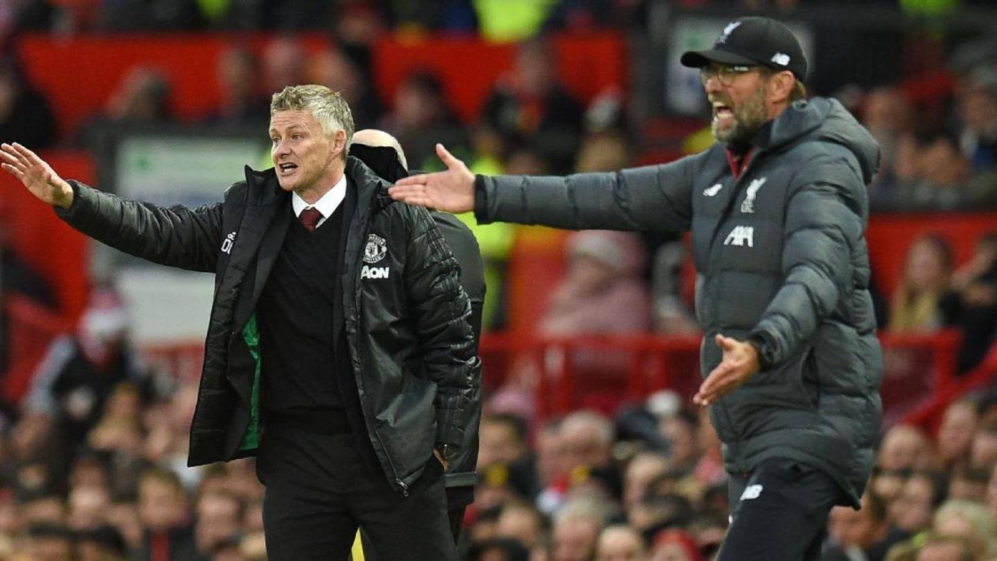 Overall stats for United and Liverpool respectively Overall stats for United and Liverpool respectively